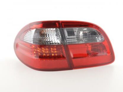 LED-takavalot Mercedes E-Class Combi (210) vm. 99-03 punainen/musta Takavalot