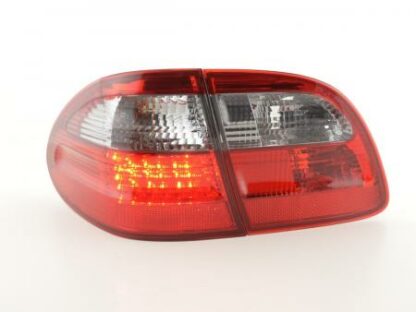 LED-takavalot Mercedes E-Class Combi (210) vm. 99-03 punainen/musta Takavalot 2