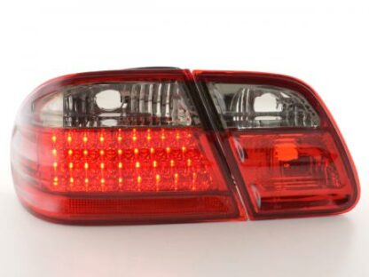 LED-takavalot Mercedes E-Class type W210 vm. 95-98 punainen/musta Takavalot