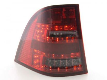 LED-takavalot Mercedes M-Class type W163 vm. 98-05 punainen/musta Takavalot