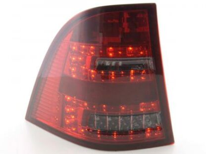 LED-takavalot Mercedes M-Class type W163 vm. 98-05 punainen/musta Takavalot 2