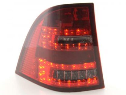 LED-takavalot Mercedes M-Class type W163 vm. 98-05 punainen/musta Takavalot 3