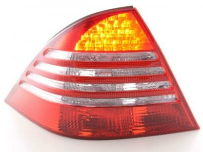LED-takavalot Mercedes S-Class type W220 vm. 98-01 kirkas/punainen Takavalot