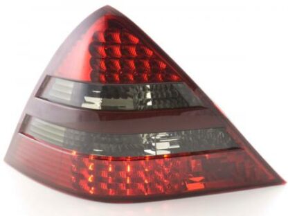 LED-takavalot Mercedes SLK 170 vm. 96-04 punainen/musta Takavalot