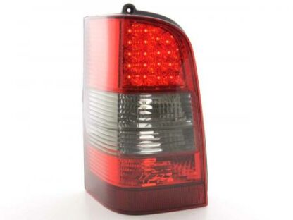 LED-takavalot Mercedes Vito type 638 punainen/musta Takavalot