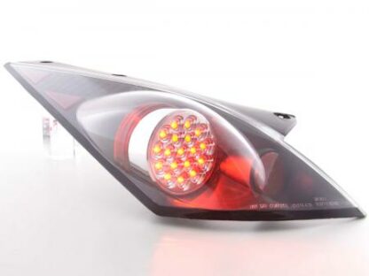 LED-takavalot Nissan 350Z Typ Z33 vm. 03-09 musta Takavalot 3