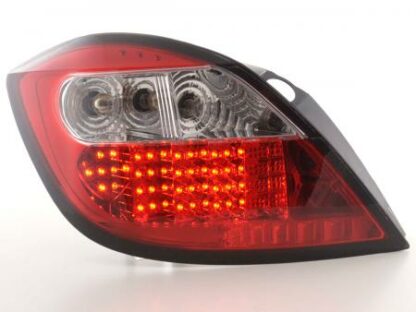 LED-takavalot Opel Astra H 5-dr vm. 04- kirkas/punainen Takavalot