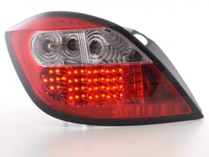 LED-takavalot Opel Astra H 5-dr vm. 04- kirkas/punainen Takavalot 2