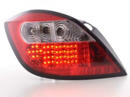 LED-takavalot Opel Astra H 5-dr vm. 04- kirkas/punainen Takavalot 3
