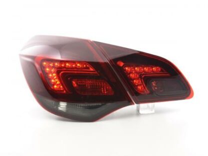 LED-takavalot Opel Astra J vm. 10- punainen/musta Takavalot