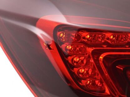 LED-takavalot Opel Astra J vm. 10- punainen/musta Takavalot 4
