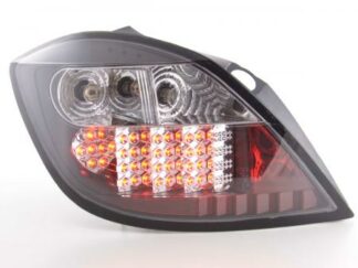 LED-takavalot Opel Astra H 5-dr vm. 04- musta Takavalot