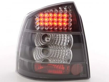 LED-takavalot Opel Astra G 3/5-dr vm. 98-03 musta Takavalot 2