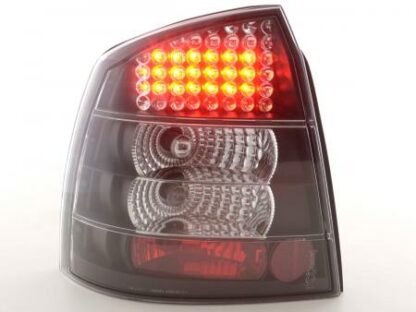 LED-takavalot Opel Astra G 3/5-dr vm. 98-03 musta Takavalot 3