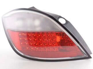 LED-takavalot Opel Astra H 5-dr vm. 04- punainen/kirkas Takavalot