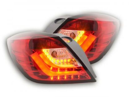 LED-takavalot Opel Astra H GTC vm. 04-08 punainen/kirkas Takavalot
