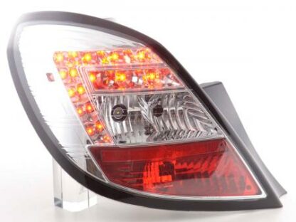 LED-takavalot Opel Corsa D 5-dr vm. 06-10 kromi Takavalot 3