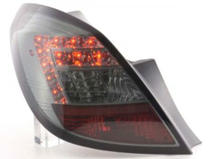 LED-takavalot Opel Corsa D 5-dr vm. 06-10 musta Takavalot 2