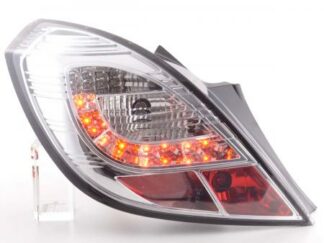 LED-takavalot Opel Corsa D 3-dr vm. 06-10 kromi Takavalot