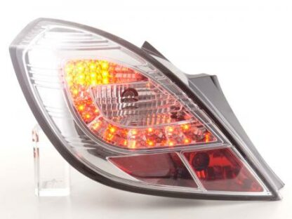 LED-takavalot Opel Corsa D 3-dr vm. 06-10 kromi Takavalot 3
