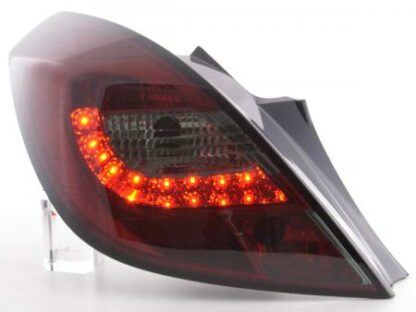 LED-takavalot Opel Corsa D 3-dr vm. 06-10 punainen/musta Takavalot 2