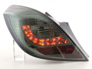 LED-takavalot Opel Corsa D 3-dr vm. 06-10 musta Takavalot