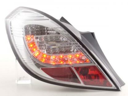 LED-takavalot Opel Corsa D 3-dr vm. 06-10 kromi Takavalot