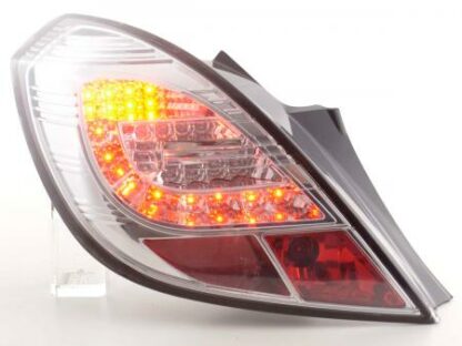 LED-takavalot Opel Corsa D 3-dr vm. 06-10 kromi Takavalot 3