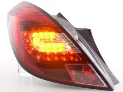 LED-takavalot Opel Corsa D 3-dr vm. 06-10 punainen/kirkas Takavalot 4