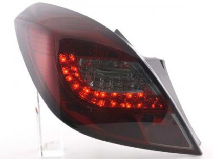 LED-takavalot Opel Corsa D 3-dr vm. 06-10 punainen/musta Takavalot 2
