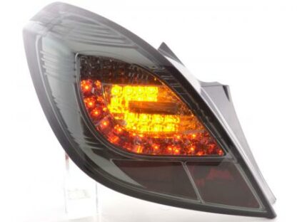 LED-takavalot Opel Corsa D 3-dr vm. 06-10 musta Takavalot 4