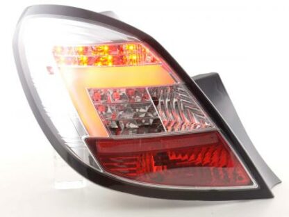 LED-takavalot Opel Corsa D 5-dr vm. 06-10 kromi Takavalot 3