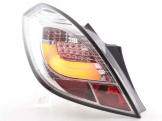 LED-takavalot Opel Corsa D 3-door vm. 06-10 kromi Takavalot