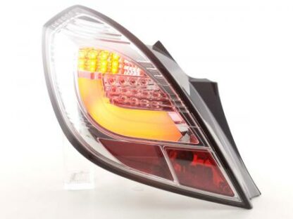 LED-takavalot Opel Corsa D 3-door vm. 06-10 kromi Takavalot 3