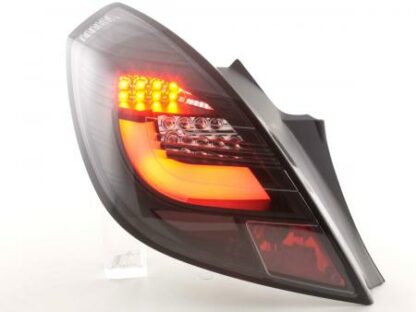 LED-takavalot Opel Corsa D 3-dr vm. 06-10 musta Takavalot 3