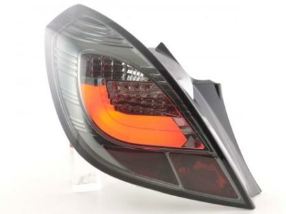LED-takavalot Opel Corsa D 3-dr vm. 06-10 musta Takavalot