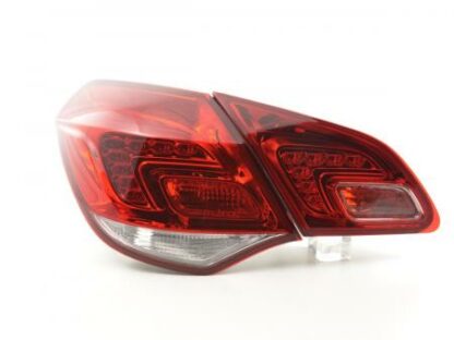 LED-takavalot Opel Astra J vm. 10- punainen/kirkas Takavalot 3
