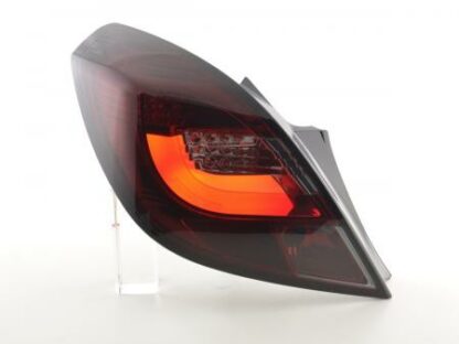 LED-takavalot Opel Corsa D 3-Dr. vm. 06-10 punainen/musta Takavalot