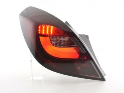 LED-takavalot Opel Corsa D 3-Dr. vm. 06-10 punainen/musta Takavalot 2