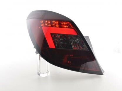 LED-takavalot Opel Corsa D 5-Dr. vm. 06-10 punainen/musta Takavalot 2