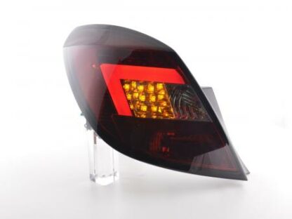LED-takavalot Opel Corsa D 5-Dr. vm. 06-10 punainen/musta Takavalot 3