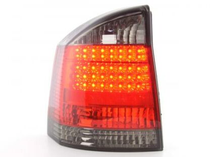 LED-takavalot Opel Vectra C vm. 02-08 musta/punainen Takavalot 3