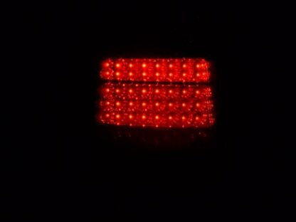LED-takavalot Opel Vectra C vm. 02-08 musta/punainen Takavalot 4