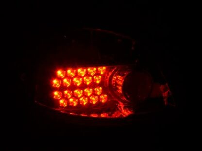 LED-takavalot Peugeot 206 3/5 dr. not Cabrio vm. 98-05 punainen Takavalot 4