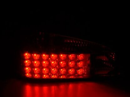 LED-takavalot Peugeot 106 type 1C/1A vm. 96-03 kirkas/punainen Takavalot 4