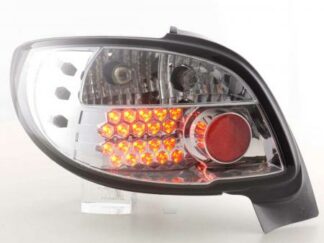 LED-takavalot Peugeot 206 CC Cabrio vm. 98-05 kromi Takavalot