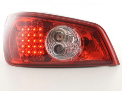 LED-takavalot Peugeot 306 3/5 dr. vm. 93-96 punainen Takavalot