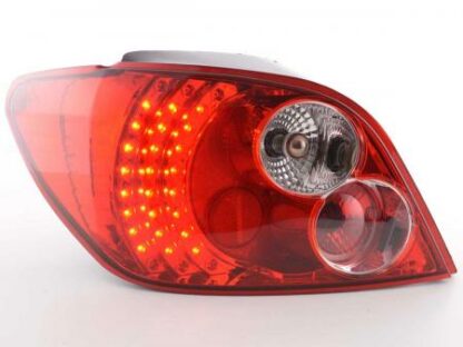 LED-takavalot Peugeot 307 Hatchback vm. 01-04 kirkas/punainen Takavalot 2