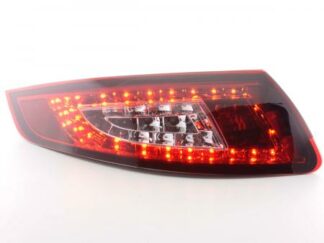 LED-takavalot Porsche 911 Typ 997 vm. 05-09 punainen/kirkas Takavalot