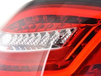 LED-takavalot Porsche Boxster type 987 vm. 04-09 punainen/kirkas Takavalot 4